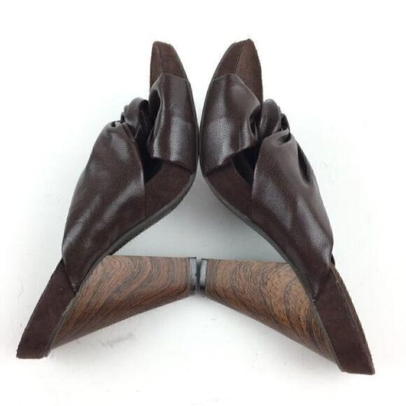 Xhilaration Heels Size 6.5 Strappy Funky Chunky - Picture 4 of 8